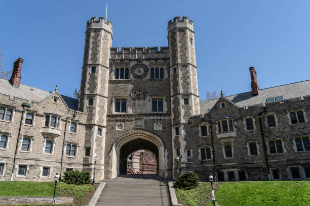 Princeton University Blair Hall stock photo