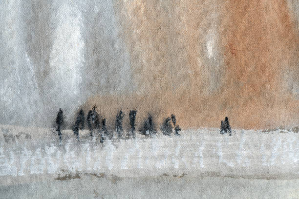 USA, Abstract, Brown, Gray, Background, Acrylic Paint, Painting - Activity, Painting - Art Product.This artwork was hand painted by myself in my art studio.