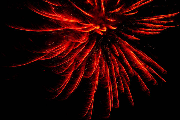 istock Fireworks. An explosion of colors. abstract light background 1409992310