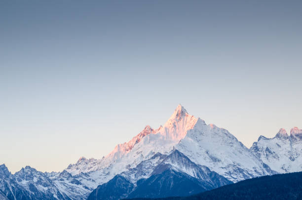 Meili snow mountain in Yunnan, China