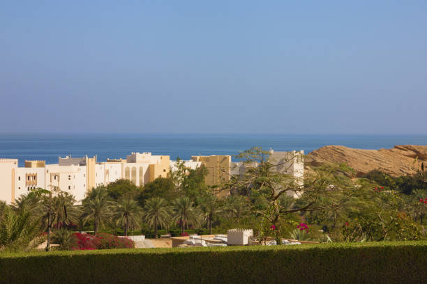 istock Muscat resort hotel sea view, Oman 1410015568