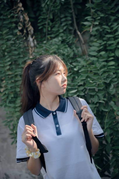 istock Asian girls in the sun 1410015791