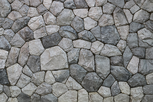 stone wall design for pattern and background,vector illustration.