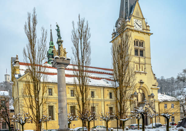 kościół parafialny st. james - st james way zdjęcia i obrazy z banku zdjęć