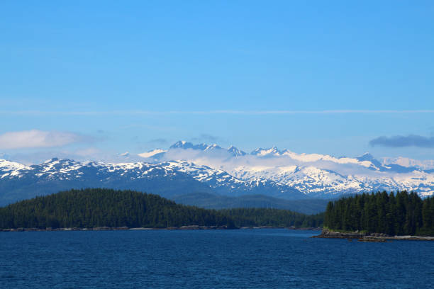 istock Coastal mountain scenery in Prince William Sound, Alaska 1410025218