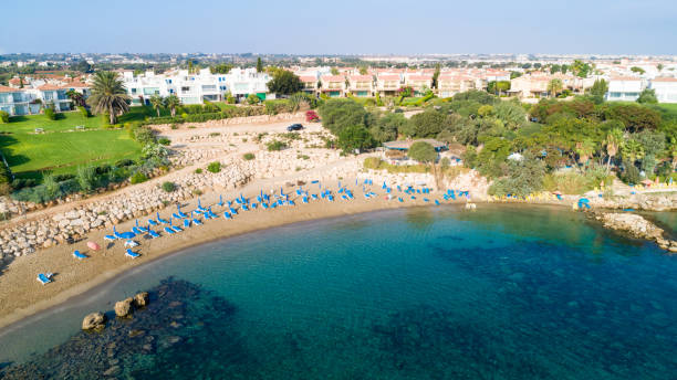 istock Aerial Sirena beach, Protaras, Cyprus 1410030842