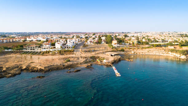 istock Aerial Kapparis beach, Protaras, Cyprus 1410032452