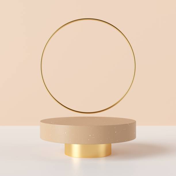 istock Abstract background. mock up scene for product display. 3d render 1410033383