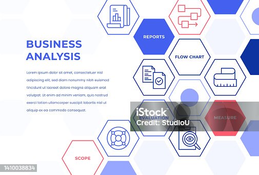 istock Business Analysis Web Banner Concepts 1410038834