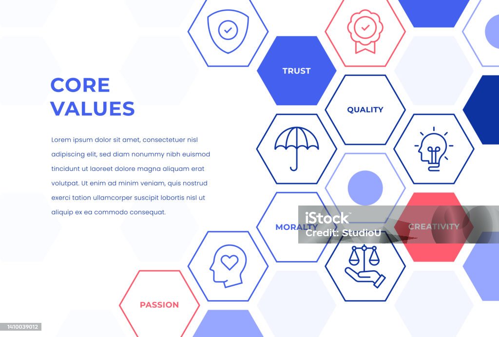 Core Values Web Core Values Web Banner Concepts Stock Illustration - Download Image Now ...