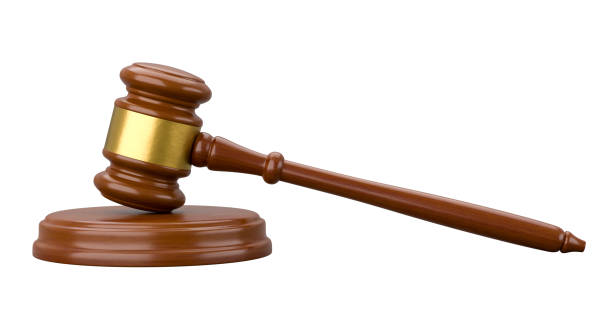 istock Judge's Gavel Isolated on White, Sentencing Concept 1410044583