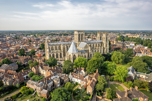 York Minster is the largest Gothic cathedral in Northern Europe. The title Minster is given to churches which in the Anglo-Saxon period were missionary teaching churches.