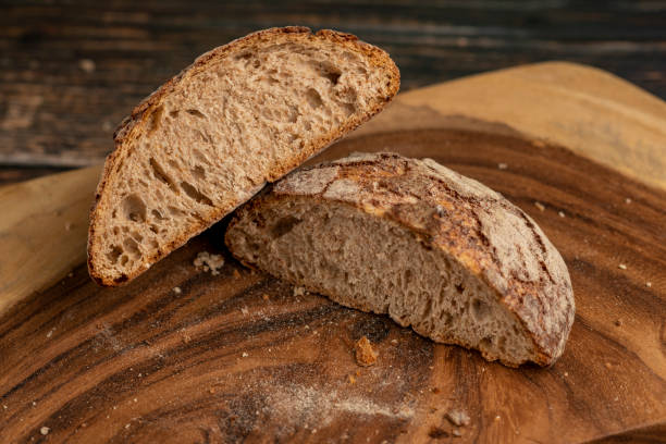 istock Fresh baked organic bread - stock photo 1410050984