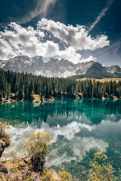 Lake Carezza - Karersee in summer