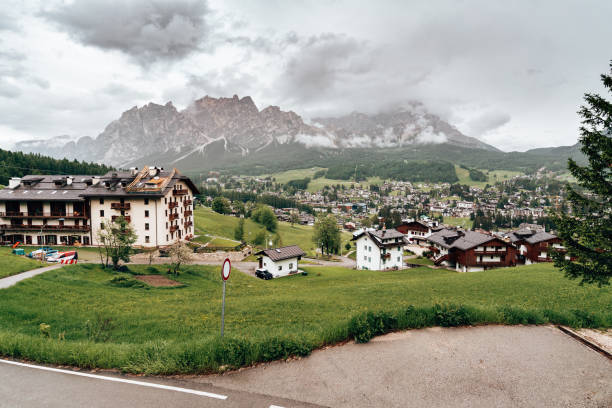 istock cortina village aerial view 1410052978