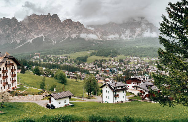 cortina village aerial view