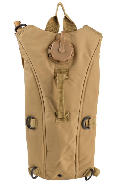 istock army drinking system for a soldier, coyote color backpack, with a water tank, on a white background 1410053188