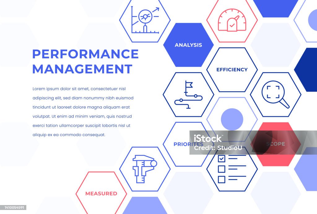 Performance Updates Banner Performance Management Web Banner Concepts Stock Illustration ...