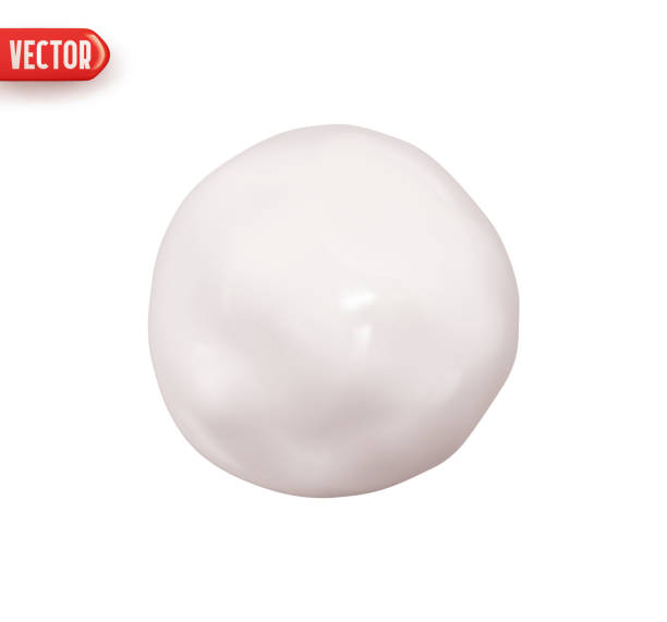 istock Snow globe. Snowball Realistic 3d design In plastic cartoon style. Icon isolated white ball. Vector illustration 1410056890