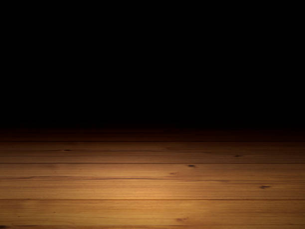 istock basketball stadium on the wood floor lighting and black background 1410059632