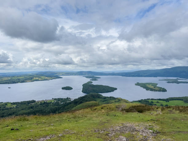 istock The Scottish highlands and Loch Lomond, view from Conic hill 1410062674