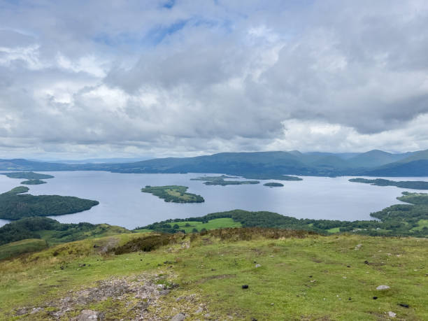 istock The Scottish highlands and Loch Lomond, view from Conic hill 1410063657