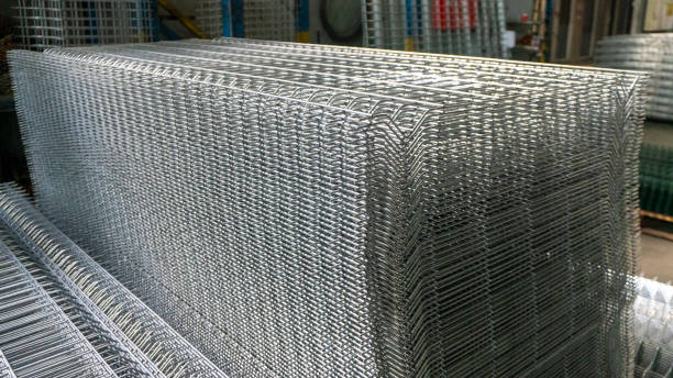 istock metal fence wire manufacturing 1410064430