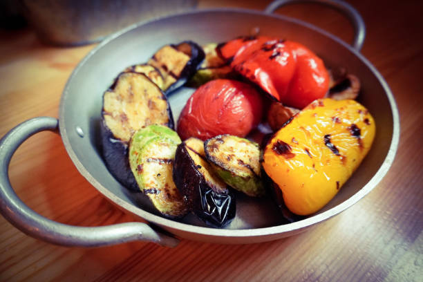 istock delicious summer fragrant grilled vegetables 1410075445