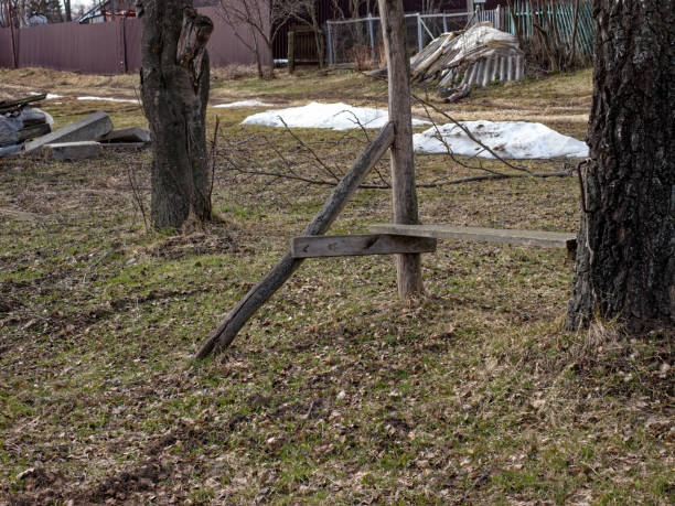 istock dirt road in the village in spring 1410076653