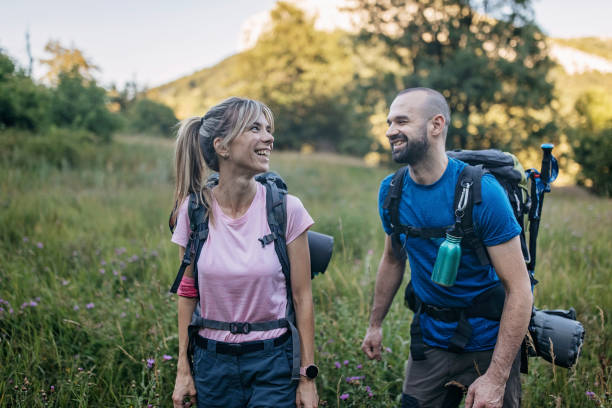 istock Young couple on vacation 1410081342
