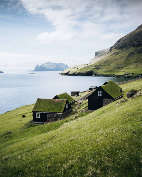 istock Turf Houses in Faroe Islands 1410082900