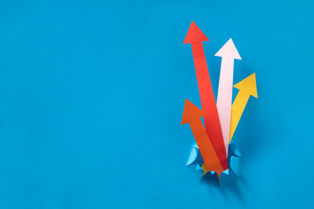 istock Rising Arrow Symbols 1410086374