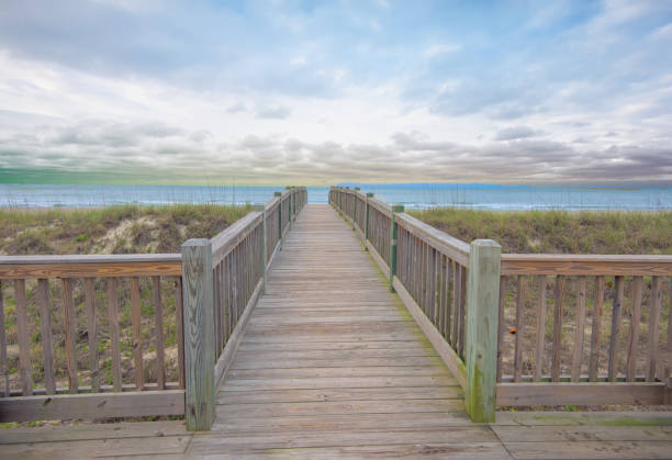 istock Boardwalk to the beach, Myrtle Beach, South Carolina 1410090458