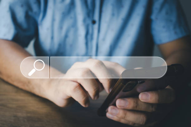 istock The concept of using technology to search for information 1410094264