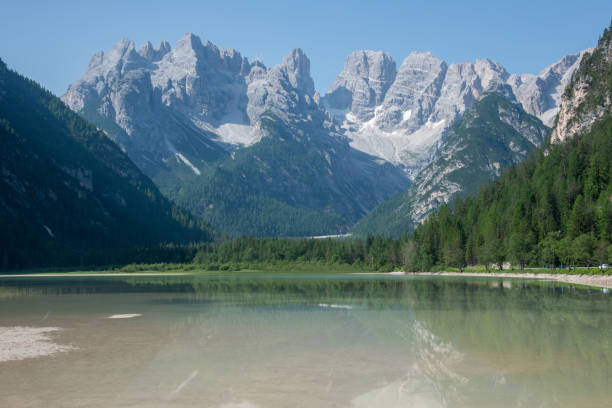 istock Lago di Landro and Dolomite, Italy 1410094337