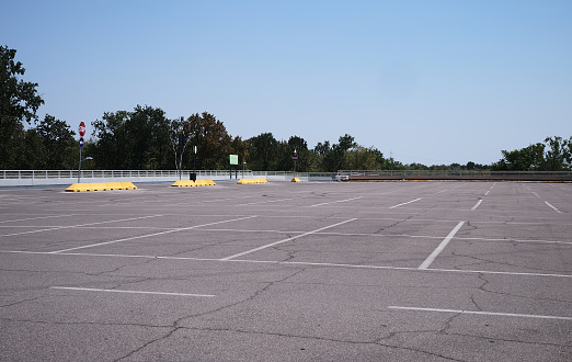empty car park