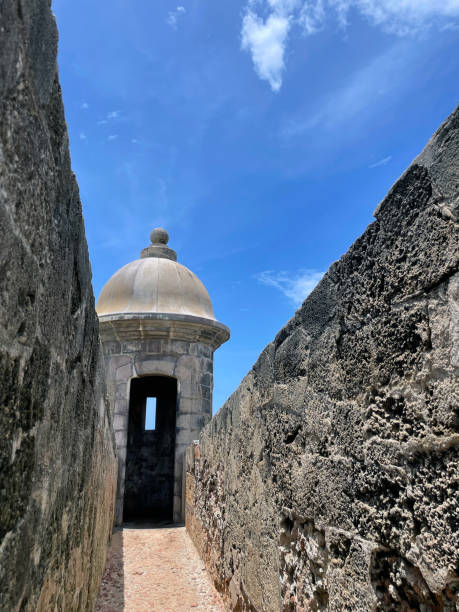 Sentry in Old San Juan Looking at an old Sentry in Old San Juan, Puerto Rico puerto rico photos stock pictures, royalty-free photos & images
