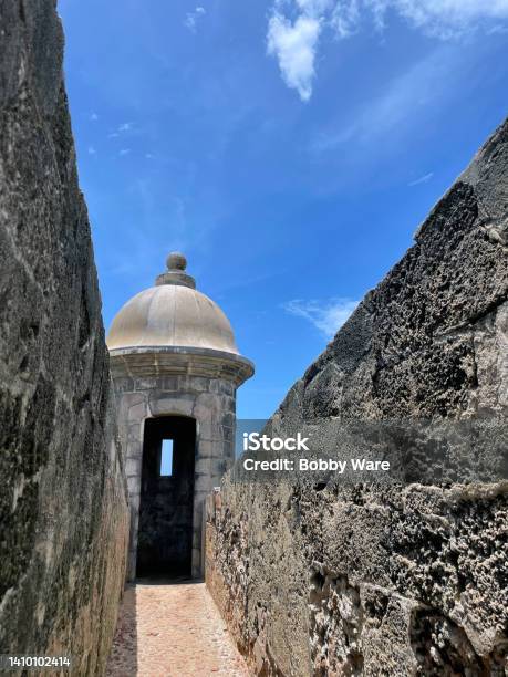 Sentry In Old San Juan Stock Photo - Download Image Now - Old, Photography, Puerto Rico