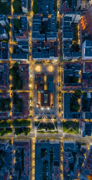 istock Brzeg Opolski TopDown pannorama 1410105560