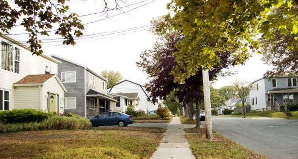 istock Homes in residential district, Halifax. 1410106506