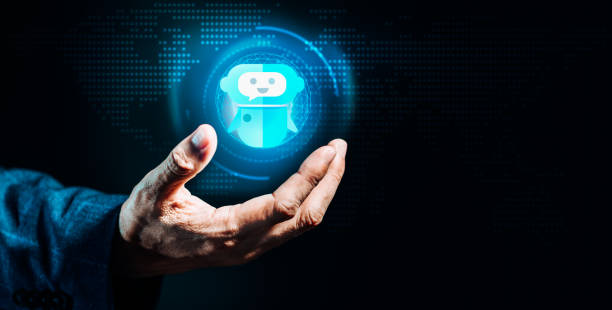 10 Common Myths About ChatGPT 2 businessmans hand with digital chatbot ai artificial intelligence technology access to