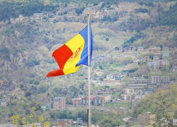 istock State flag of Andorra. 1410109141