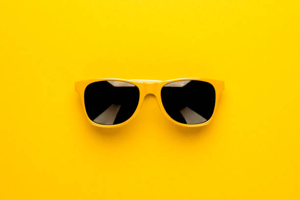 istock studio shot of yellow sunglasses 1410115646