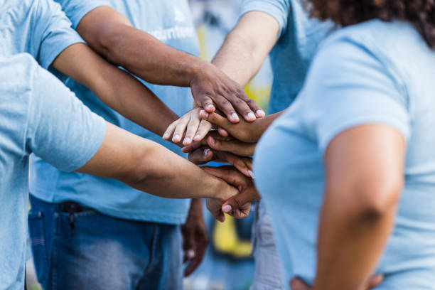istock Close up photo of hands in 1410117471