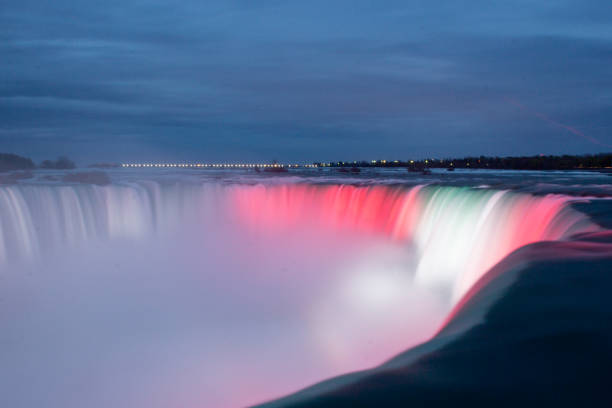 istock Niagara Falls at night - Canada - North America. 1410118684