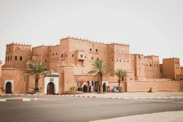 Kasbah Taourirt in eastern Ouarzazate Morocco