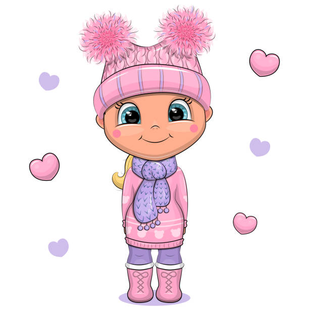 Cartoon Of A Pink Little Baby Girl Big Eyes Stock Photos, Pictures & Royalty-Free Images - iStock Cartoon Of A Pink Little Baby Girl Big Eyes Stock Photos, Pictures & Royalty-Free Images - iStock