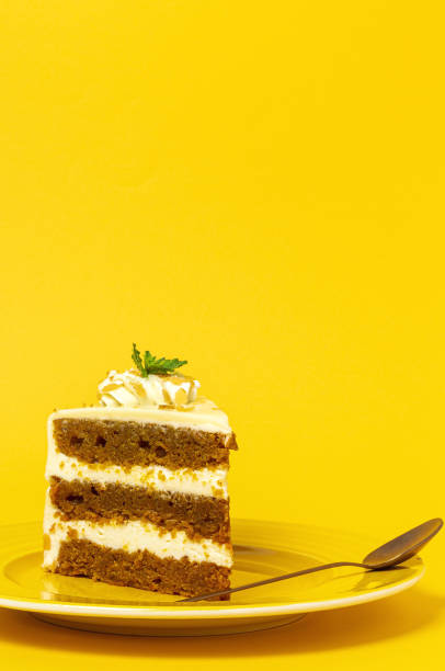 istock Piece of Homemade Carrot Sponge 1410128801