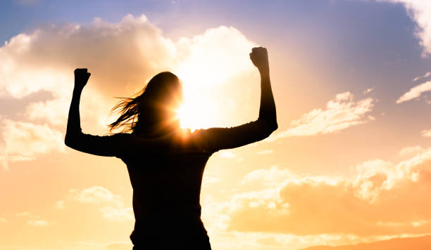 istock Strong woman! Girl power! 1410131743