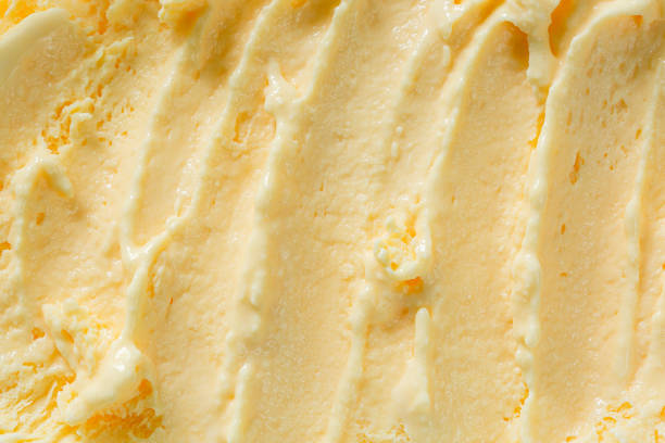 istock vanilla ice cream texture,vanilla ice cream background, top view 1410137013